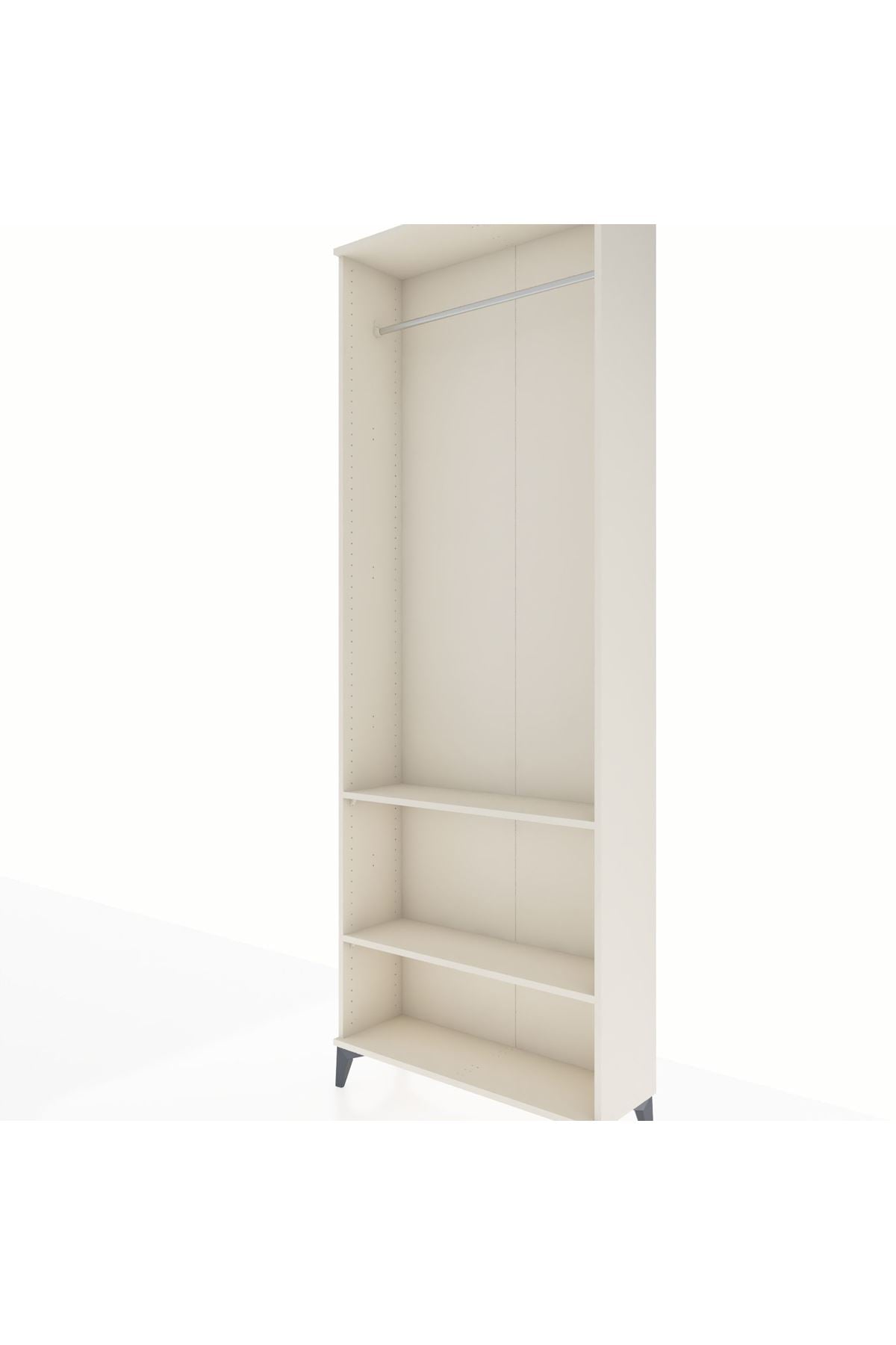 Arges Dolap 2 Raflı Tek Askılı 88x30x243 - S33M296V1A