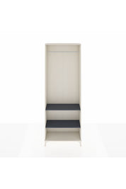Arges Dolap 2 Raflı Tek Askılı 88x30x243 - S33M296V2A