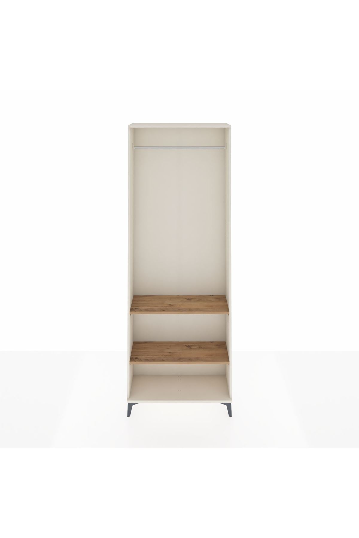 Arges Dolap 2 Raflı Tek Askılı 88x30x243 - S33M296V3A