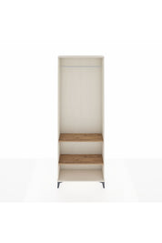 Arges Dolap 2 Raflı Tek Askılı 88x30x243 - S33M296V3A