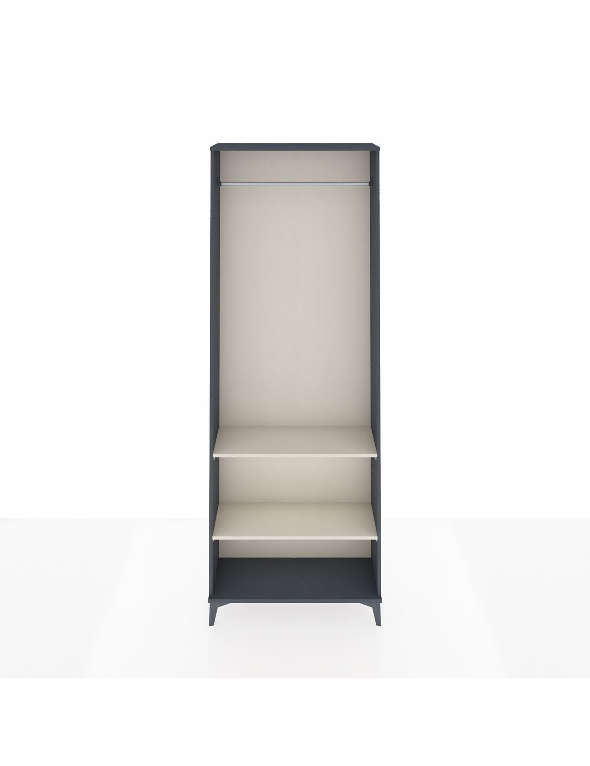 Arges Dolap 2 Raflı Tek Askılı 88x30x243 - S33M296V4A