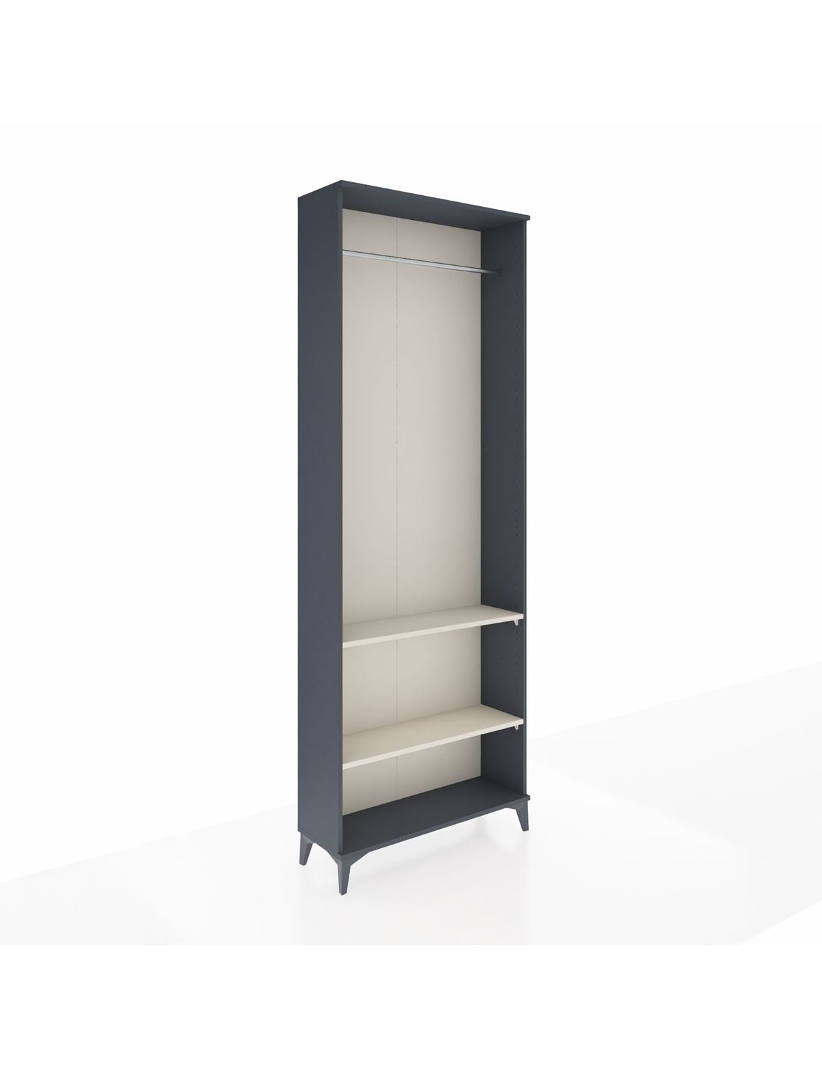 Arges Dolap 2 Raflı Tek Askılı 88x30x243 - S33M296V4A