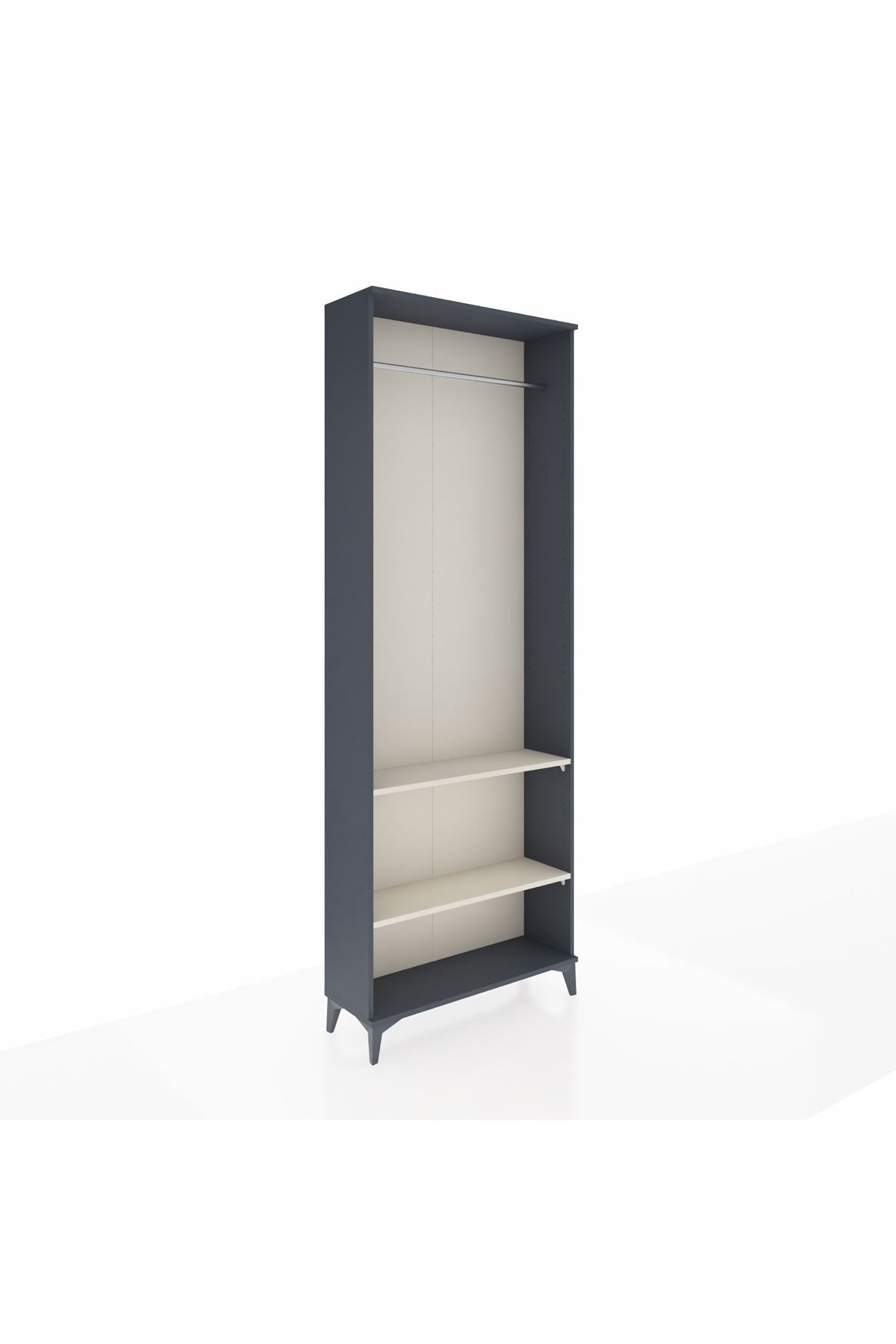 Arges Dolap 2 Raflı Tek Askılı 88x30x243 - S33M296V4A