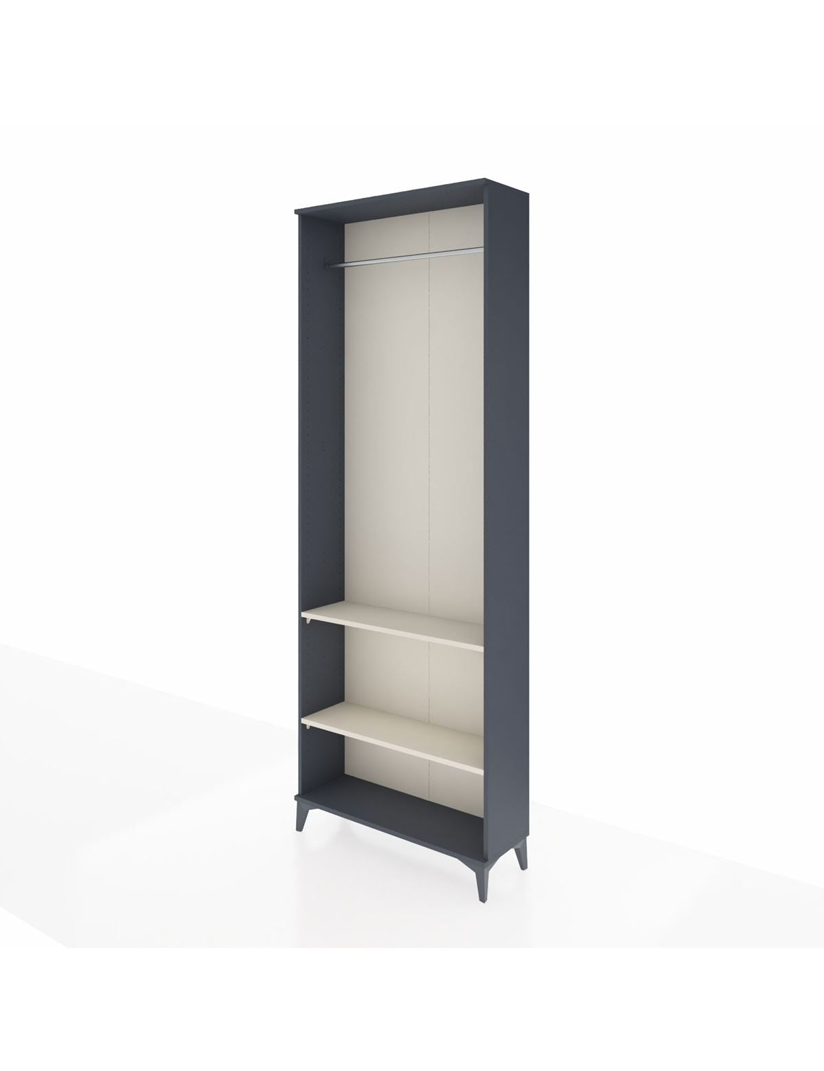 Arges Dolap 2 Raflı Tek Askılı 88x30x243 - S33M296V4A