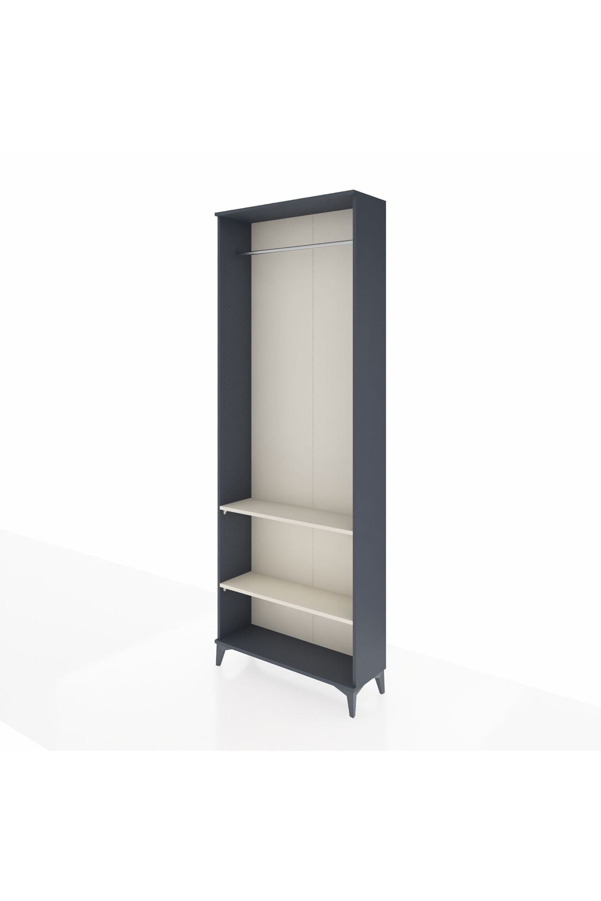 Arges Dolap 2 Raflı Tek Askılı 88x30x243 - S33M296V4A