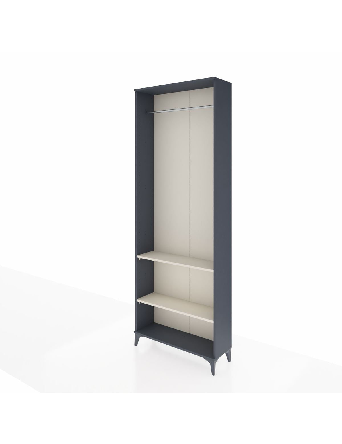 Arges Dolap 2 Raflı Tek Askılı 88x30x243 - S33M296V4A