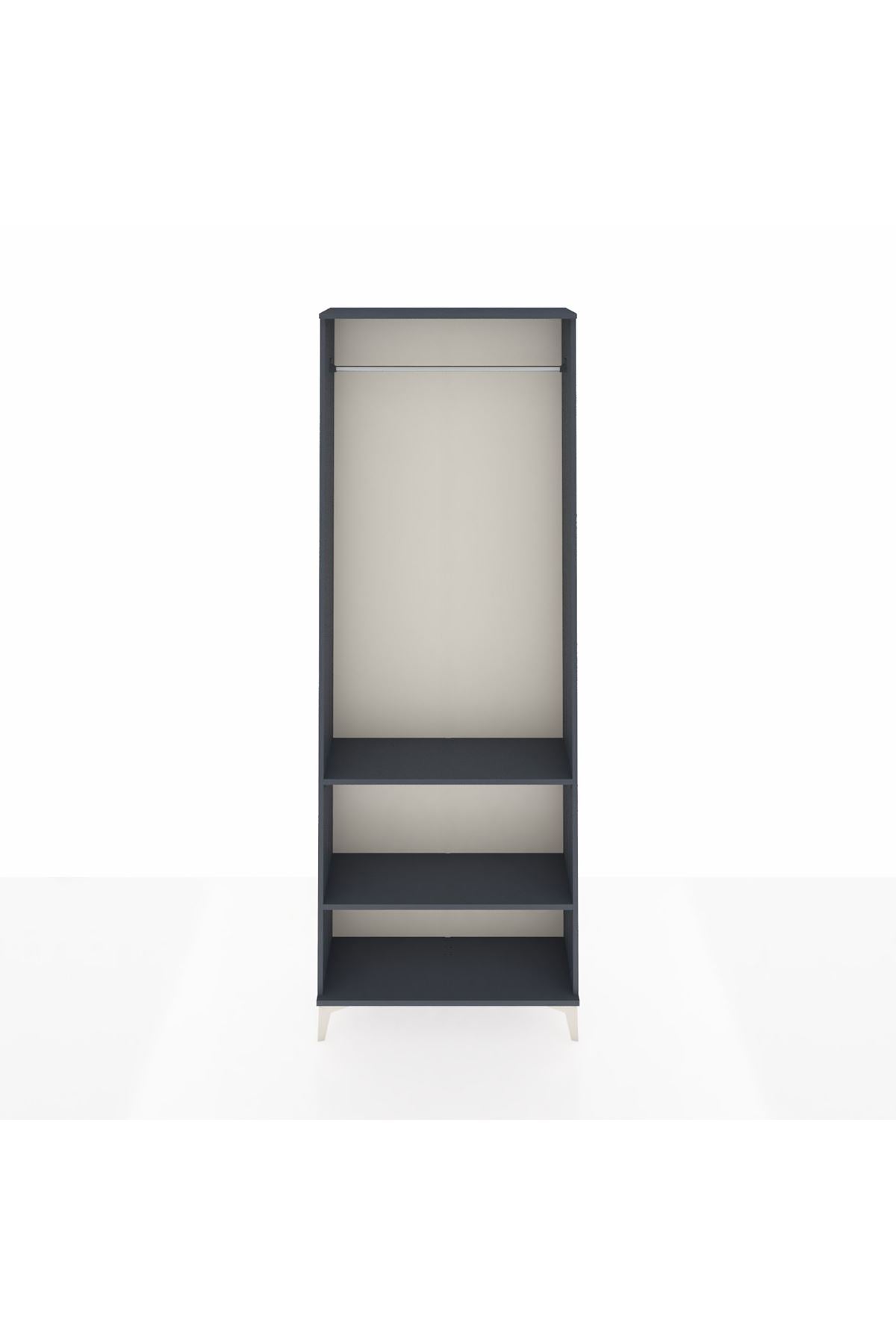 Arges Dolap 2 Raflı Tek Askılı 88x30x243 - S33M296V5A