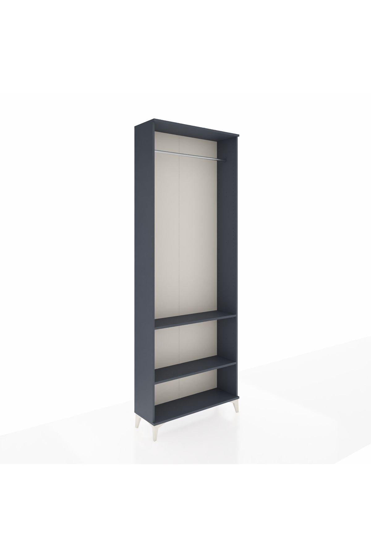 Arges Dolap 2 Raflı Tek Askılı 88x30x243 - S33M296V5A