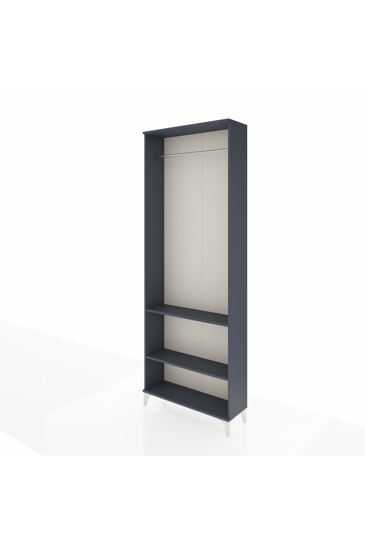 Arges Dolap 2 Raflı Tek Askılı 88x30x243 - S33M296V5A