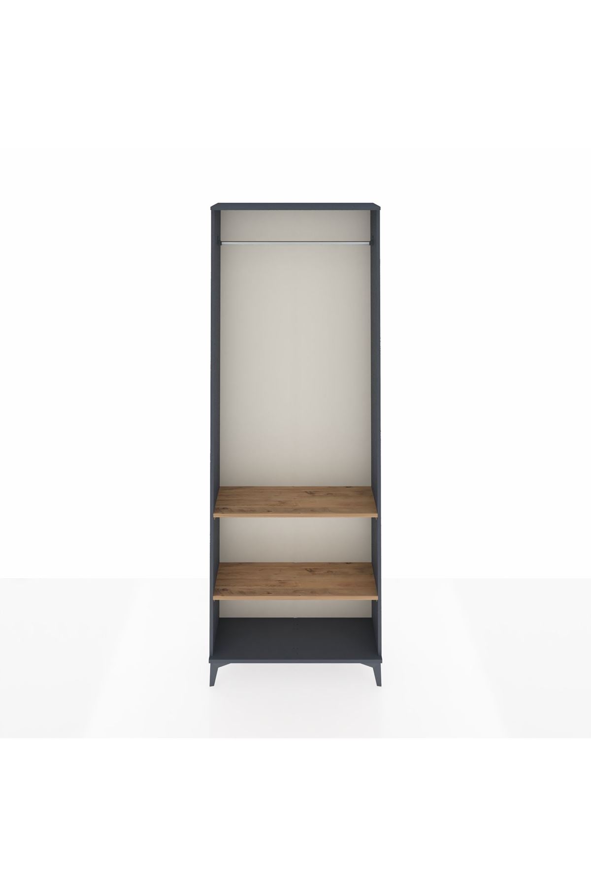 Arges Dolap 2 Raflı Tek Askılı 88x30x243 - S33M296V6A