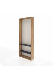 Arges Dolap 2 Raflı Tek Askılı 88x30x243 - S33M296V8A