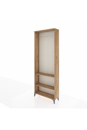 Arges Dolap 2 Raflı Tek Askılı 88x30x243 - S33M296V9A