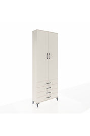 Arges Dolap 2 Raflı 4 Çekmeceli Tek Askılı 88x30x243 - S33M297V1A