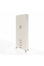Arges Dolap 2 Raflı 4 Çekmeceli Tek Askılı 88x30x243 - S33M297V1A