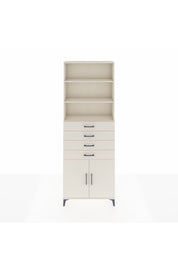 Arges Dolap 3 Raflı 4 Çekmeceli 2 Kapaklı 88x30x243 - S33M260V1A