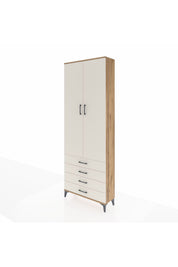 Arges Dolap 2 Raflı 4 Çekmeceli Tek Askılı 88x30x243 - S33M297V7A