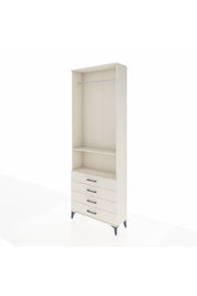 Arges Dolap 2 Raflı 4 Çekmeceli Tek Askılı 88x30x243 - S33M298V1A