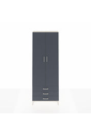 Arges Dolap 2 Raflı 3 Çekmeceli Tek Askılı 88x30x243 - S33M299V2A