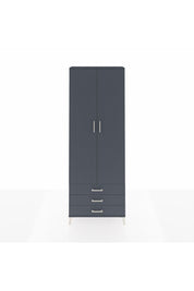 Arges Dolap 2 Raflı 3 Çekmeceli Tek Askılı 88x30x243 - S33M299V5A