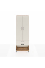 Arges Dolap 2 Raflı 2 Çekmeceli Tek Askılı 88x30x243 - S33M301V7A