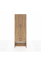 Arges Dolap 2 Raflı 2 Çekmeceli Tek Askılı 88x30x243 - S33M301V9A