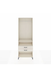 Arges Dolap 2 Raflı 2 Çekmeceli Tek Askılı 88x30x243 - S33M302V1A