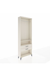 Arges Dolap 2 Raflı 2 Çekmeceli Tek Askılı 88x30x243 - S33M302V1A