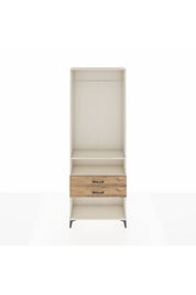 Arges Dolap 2 Raflı 2 Çekmeceli Tek Askılı 88x30x243 - S33M302V3A