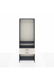 Arges Dolap 2 Raflı 2 Çekmeceli Tek Askılı 88x30x243 - S33M302V4A