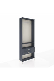 Arges Dolap 2 Raflı 2 Çekmeceli Tek Askılı 88x30x243 - S33M302V5A