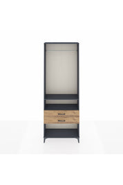 Arges Dolap 2 Raflı 2 Çekmeceli Tek Askılı 88x30x243 - S33M302V6A