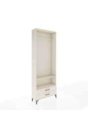 Arges Dolap 2 Raflı 2 Çekmeceli Tek Askılı 88x30x243 - S33M304V1A