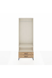 Arges Dolap 2 Raflı 2 Çekmeceli Tek Askılı 88x30x243 - S33M304V3A