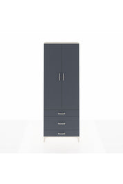 Arges Dolap Tek Raflı 3 Çekmeceli Tek Askılı 88x30x243 - S33M309V2A