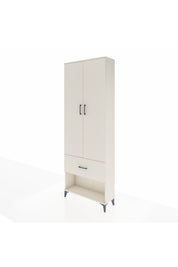 Arges Dolap Tek Raflı Tek Çekmeceli Tek Askılı 88x30x243 - S33M311V1A