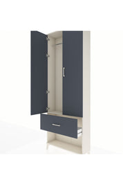 Arges Dolap Tek Raflı Tek Çekmeceli Tek Askılı 88x30x243 - S33M311V2A