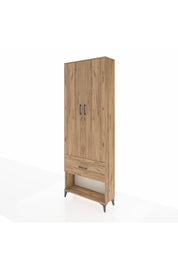 Arges Dolap Tek Raflı Tek Çekmeceli Tek Askılı 88x30x243 - S33M311V9A