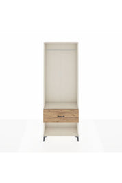 Arges Dolap Tek Raflı Tek Çekmeceli Tek Askılı 88x30x243 - S33M312V3A