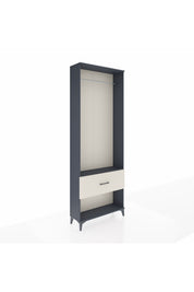 Arges Dolap Tek Raflı Tek Çekmeceli Tek Askılı 88x30x243 - S33M312V4A