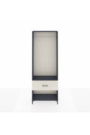 Arges Dolap Tek Raflı Tek Çekmeceli Tek Askılı 88x30x243 - S33M312V4A