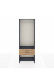 Arges Dolap Tek Raflı Tek Çekmeceli Tek Askılı 88x30x243 - S33M312V6A