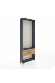 Arges Dolap Tek Raflı Tek Çekmeceli Tek Askılı 88x30x243 - S33M312V6A