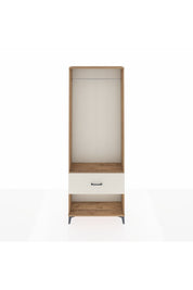 Arges Dolap Tek Raflı Tek Çekmeceli Tek Askılı 88x30x243 - S33M312V7A