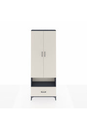 Arges Dolap 2 Raflı Tek Çekmeceli Tek Askılı 88x30x243 - S33M313V4A