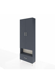 Arges Dolap 2 Raflı Tek Çekmeceli Tek Askılı 88x30x243 - S33M313V5A