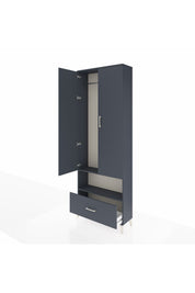 Arges Dolap 2 Raflı Tek Çekmeceli Tek Askılı 88x30x243 - S33M313V5A