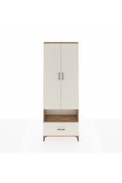 Arges Dolap 2 Raflı Tek Çekmeceli Tek Askılı 88x30x243 - S33M313V7A