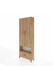 Arges Dolap 2 Raflı Tek Çekmeceli Tek Askılı 88x30x243 - S33M313V9A