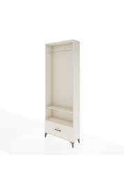 Arges Dolap 2 Raflı Tek Çekmeceli Tek Askılı 88x30x243 - S33M314V1A