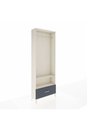 Arges Dolap 2 Raflı Tek Çekmeceli Tek Askılı 88x30x243 - S33M314V2A
